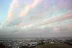 view from Mt Eden over Auckland     