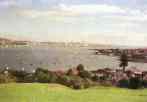 part of panorama of Waitemata Harbour from North Head     