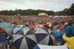 kiri te kanawa plays in the Auckland Domain    