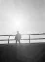 Man on bridge 