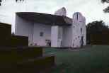 corbusier church in Alsace May90    