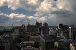 auckland from Grey's Ave Police building Nov87 