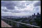 panorama view over Auckland Motorways 2/2      