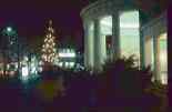 Elisenbrunnen in Aachen, night, christmas time 