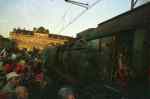 people and steam locomotive in Belgium         