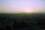 view onto Auckland from Mt Eden     