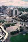 Aotea Square from Grey's police tower Auckland 