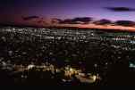 Auckland at night from Maungawhau (Mt. Eden)   