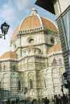 the cathedral in Florence           