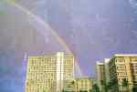 rainbow over Waikiki     